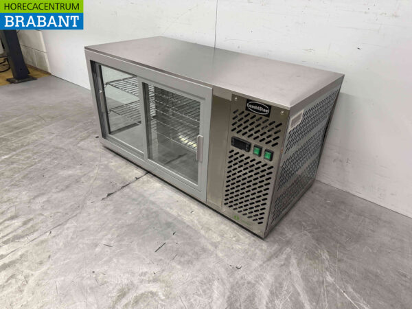 Acier inoxydable Combisteel Vitrine réfrigérée 111 cm 230V Horeca – Image 2