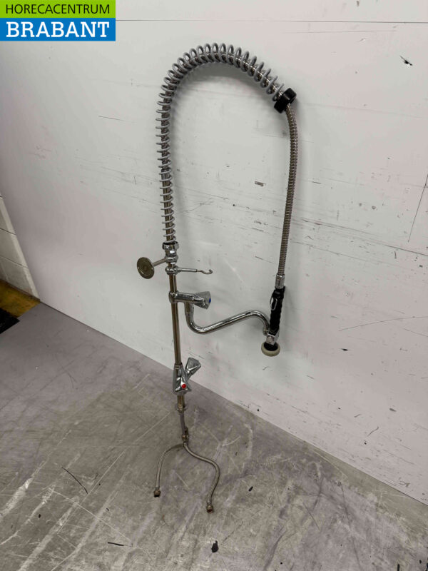 Douche de prérinçage en acier inoxydable Robinet de rinçage avec mitigeur et bec Horeca – Image 2