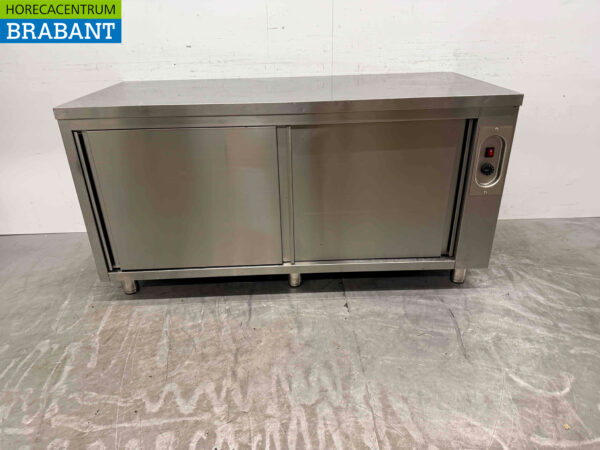 Armoire alimentaire en acier inoxydable 2 portes coulissantes 120 cm Restauration