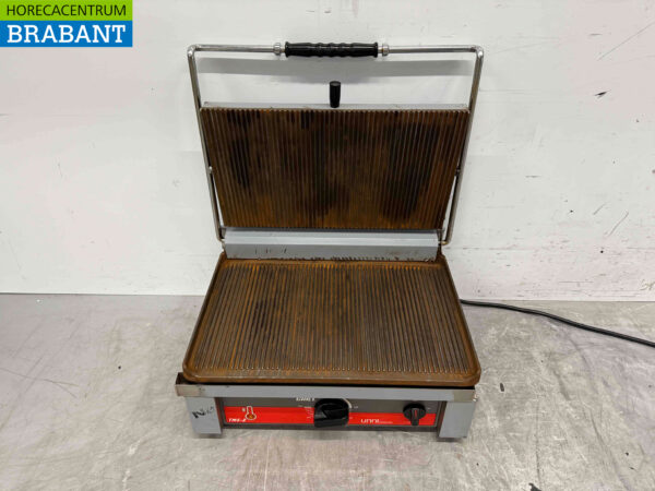 Gril de contact en acier inoxydable Paninigrill Ribbel 230V Catering – Image 5