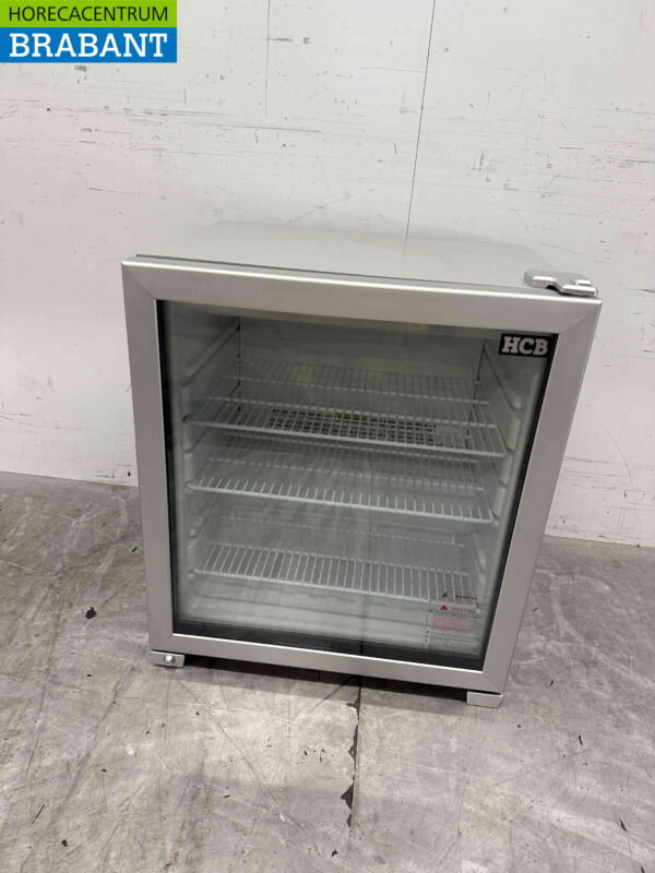 HCB Réfrigérateur à porte vitrée Réfrigérateur à boissons Porte vitrée 90 litres 230V Horeca