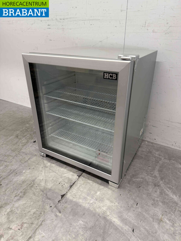 HCB Réfrigérateur à porte vitrée Réfrigérateur à boissons Porte vitrée 90 litres 230V Horeca – Image 2