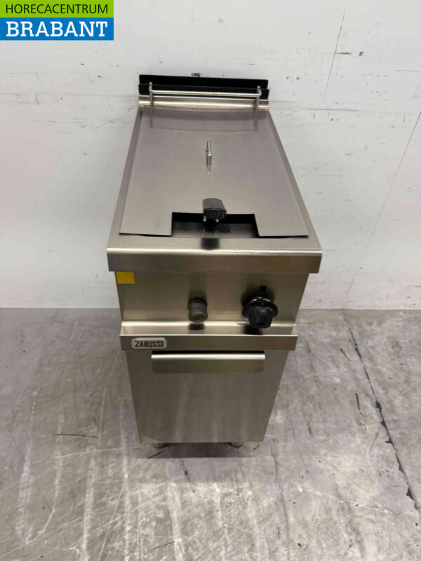 Friteuse Zanussi en acier inoxydable 14 litres Gaz naturel Restauration – Image 2