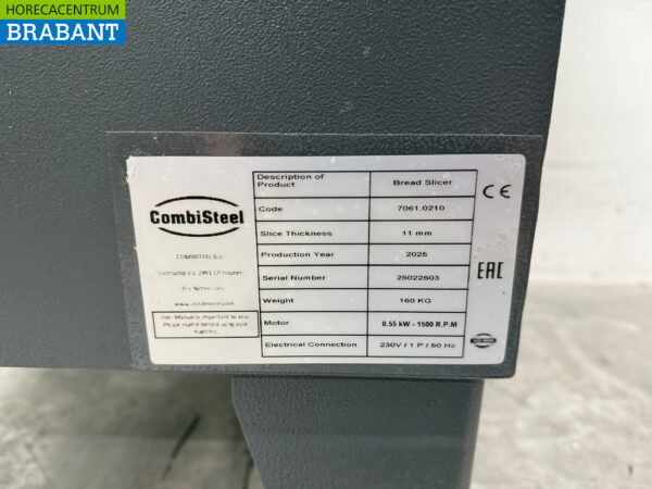 Combisteel Tranche-pain 11 mm 230V Restauration Boulangerie – Image 6