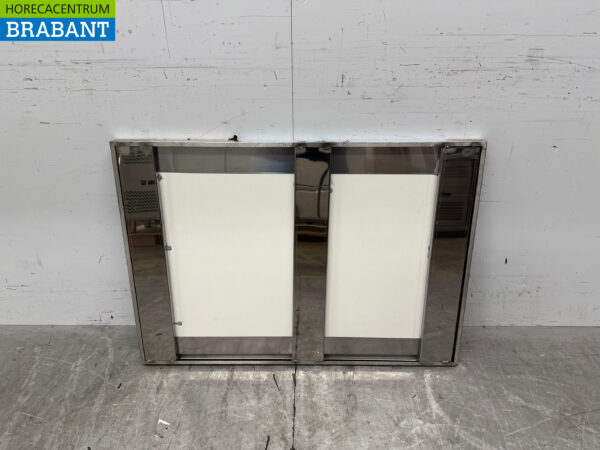 Plan de travail en acier inoxydable 100 x 70 x 4 cm Horeca – Image 4
