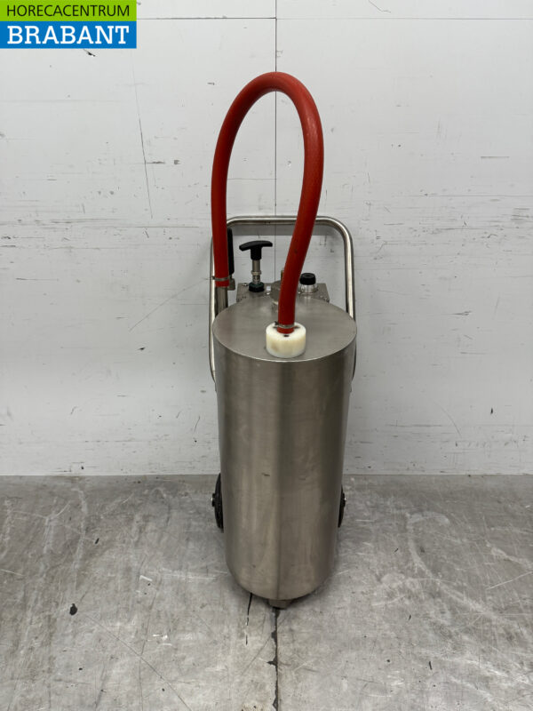 acier inoxydable FRY MATE Transporteur d'huile de friture Pompe à graisse 40 litres Restauration Cafétéria