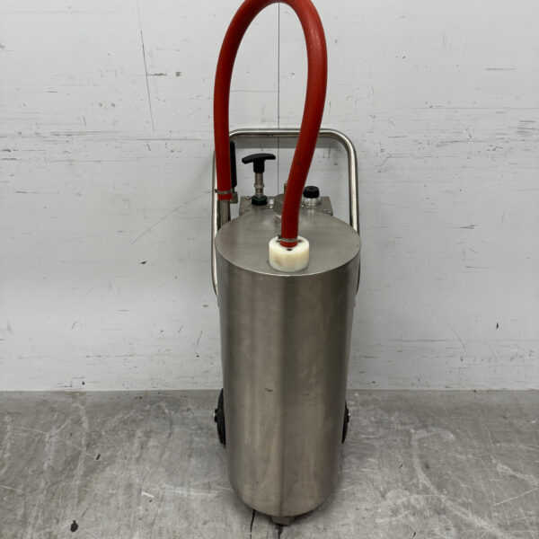 acier inoxydable FRY MATE Transporteur d'huile de friture Pompe à graisse 40 litres Restauration Cafétéria