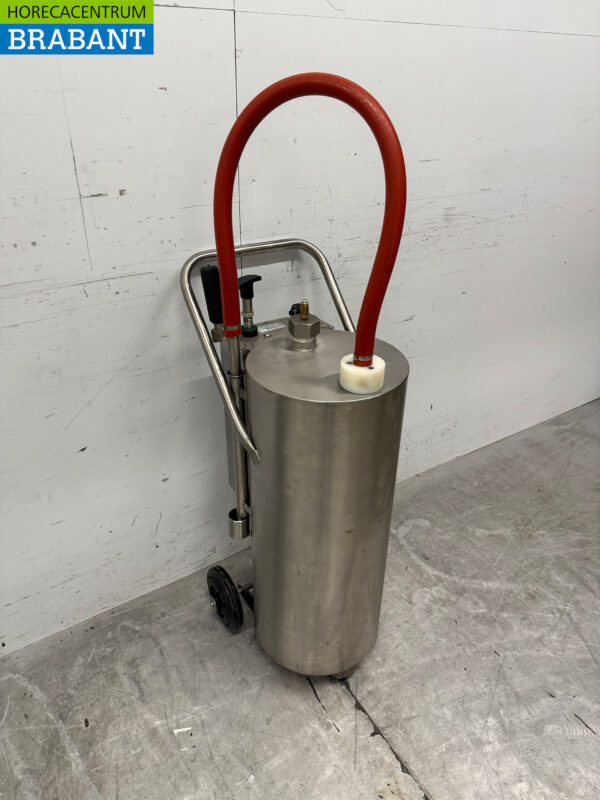 acier inoxydable FRY MATE Transporteur d'huile de friture Pompe à graisse 40 litres Restauration Cafétéria – Image 3