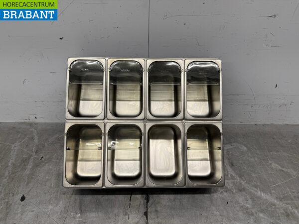 Rieber Range-couverts 8 x 1/4 GN Horeca