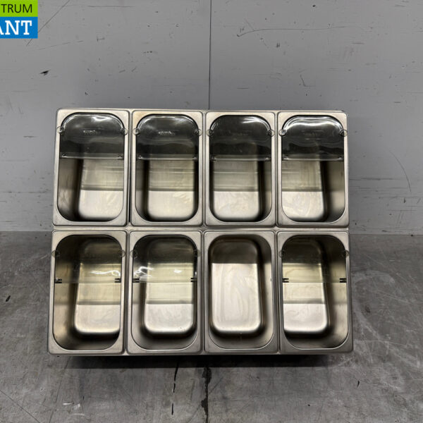 Rieber Range-couverts 8 x 1/4 GN Horeca