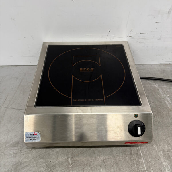 Plaque de cuisson à induction Scholl en acier inoxydable 5 kW 400V Horeca