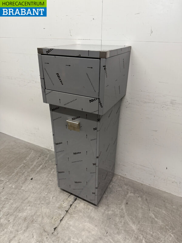 Poubelle Combisteel en acier inoxydable 80 litres Horeca – Image 2