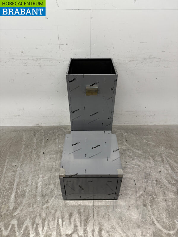 Poubelle Combisteel en acier inoxydable 80 litres Horeca – Image 4