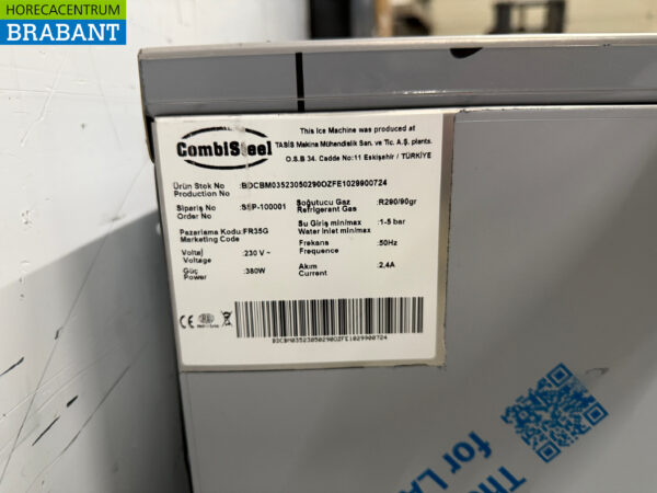Machine à glaçons Combisteel en acier inoxydable 32 kg/pj 230V Horeca – Image 5