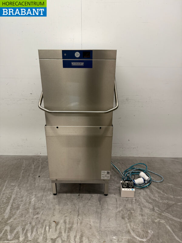 Lave-vaisselle Hobart en acier inoxydable avec pompe de vidange et pompe à savon 2023 ! 400V Hospitalité