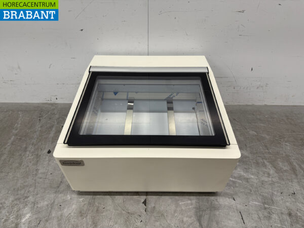 Combisteel Présentoir à glace de table 3 x 5 litres 230V Horeca