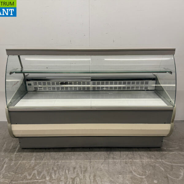 Tecnodom Vitrine réfrigérée Vitrine Snack Vitrine réfrigérée 200 cm 230V Cafétéria Fries Tent Catering