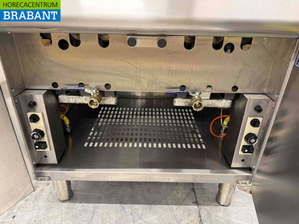 Friteuse double Combisteel en acier inoxydable 2 x 15 litres GAS Restauration – Image 5