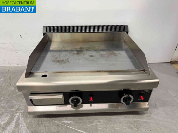 Plancha Combisteel en acier inoxydable 65 cm Gaz Gaz naturel Horeca