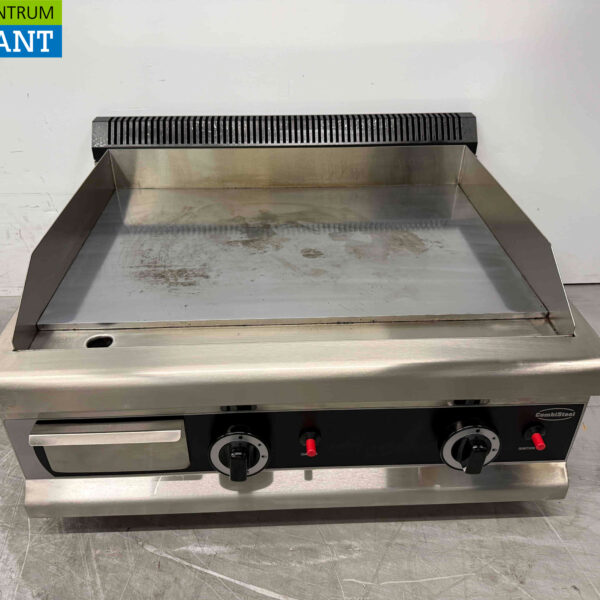 Plancha Combisteel en acier inoxydable 65 cm Gaz Gaz naturel Horeca