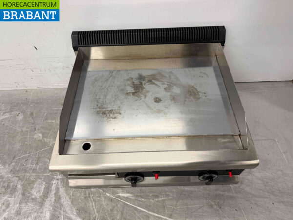 Plancha Combisteel en acier inoxydable 65 cm Gaz Gaz naturel Horeca – Image 2