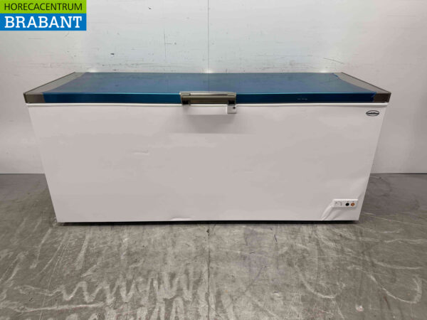 Combisteel Congélateur Shop Congélateur coffre avec couvercle en acier inoxydable 432 litres 230V Horeca