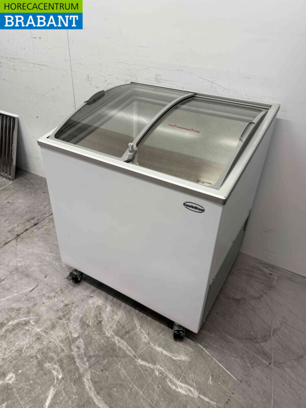 Combisteel Congélateur Shop Congélateur coffre avec couvercles coulissants 184 litres 230V Horeca – Image 3