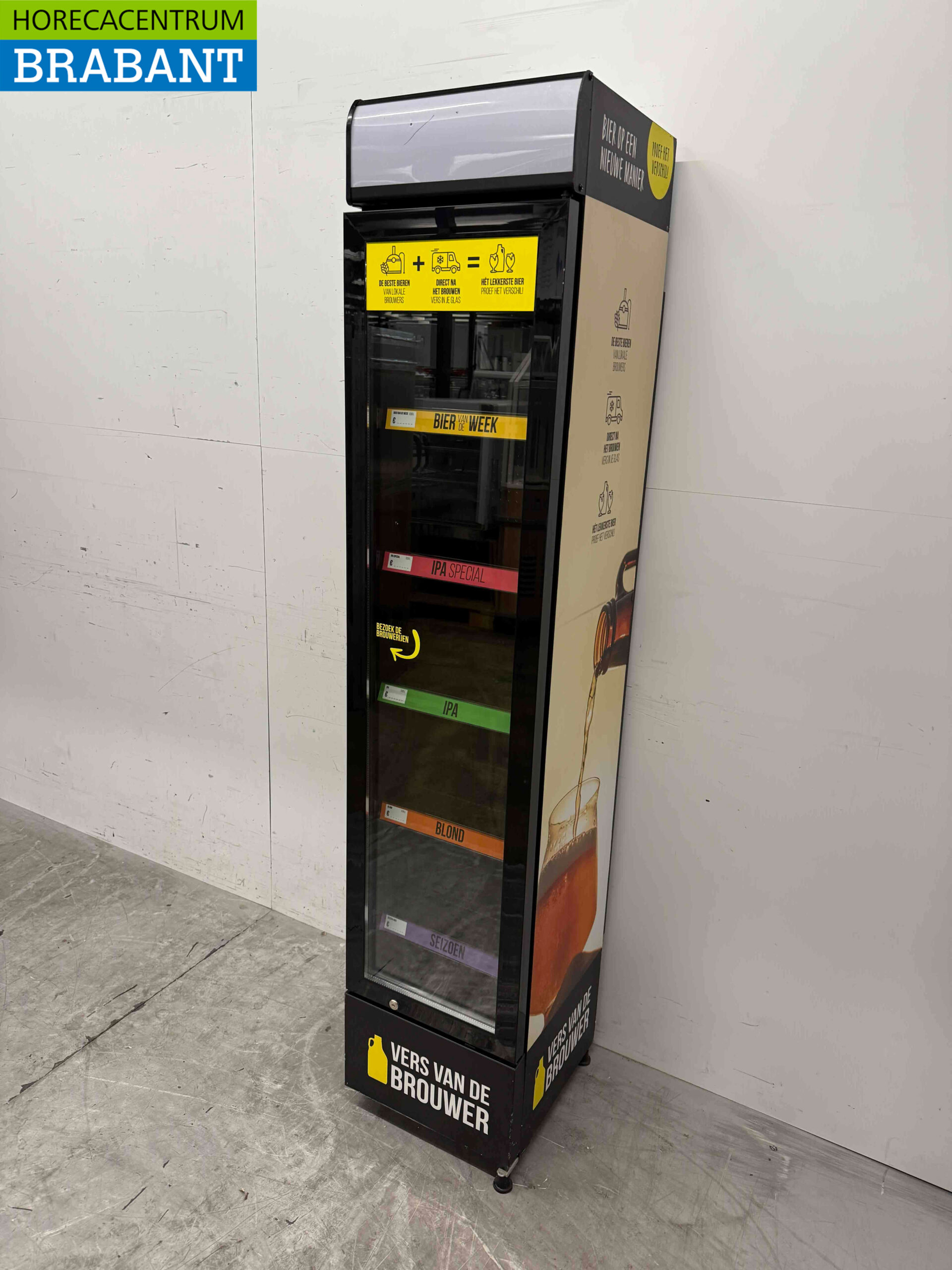 Gastro-Cool Réfrigérateur à porte vitrée Réfrigérateur à boissons 155 litres 230V Horeca – Image 2