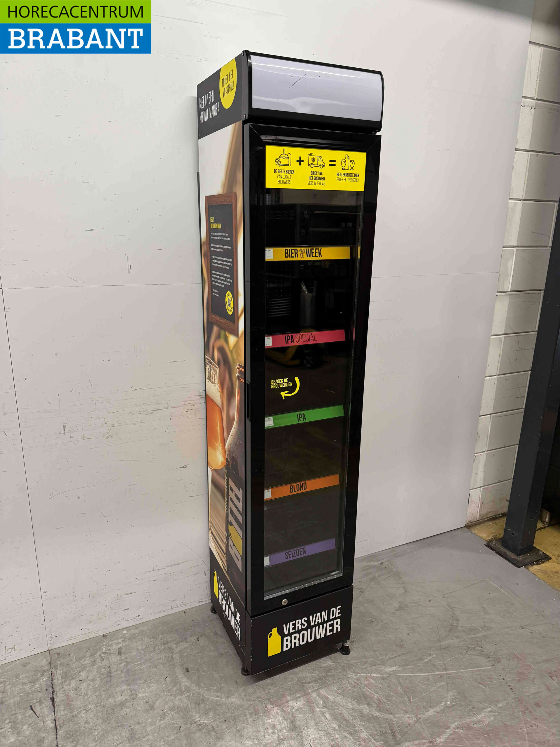 Gastro-Cool Réfrigérateur à porte vitrée Réfrigérateur à boissons 155 litres 230V Horeca – Image 3