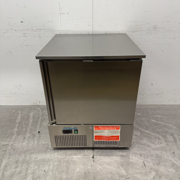 Coffre de congélation Polar Low en acier inoxydable 140 litres 230V Horeca