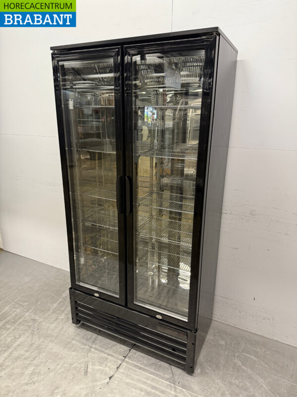 Combisteel Réfrigérateur à double porte en verre 2 portes pliantes 420 litres 230V Horeca – Image 3