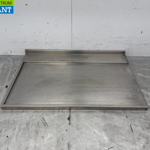 Égouttoir en acier inoxydable pour lave-vaisselle à tiroir 105,5 x 70 cm Horeca