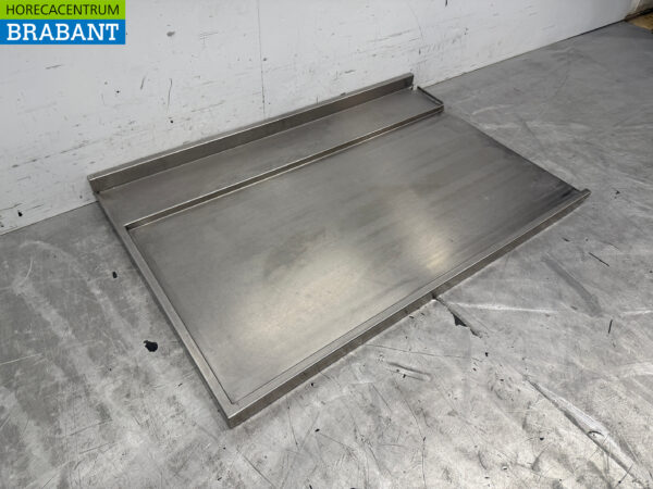 Égouttoir en acier inoxydable pour lave-vaisselle à tiroir 105,5 x 70 cm Horeca – Image 3