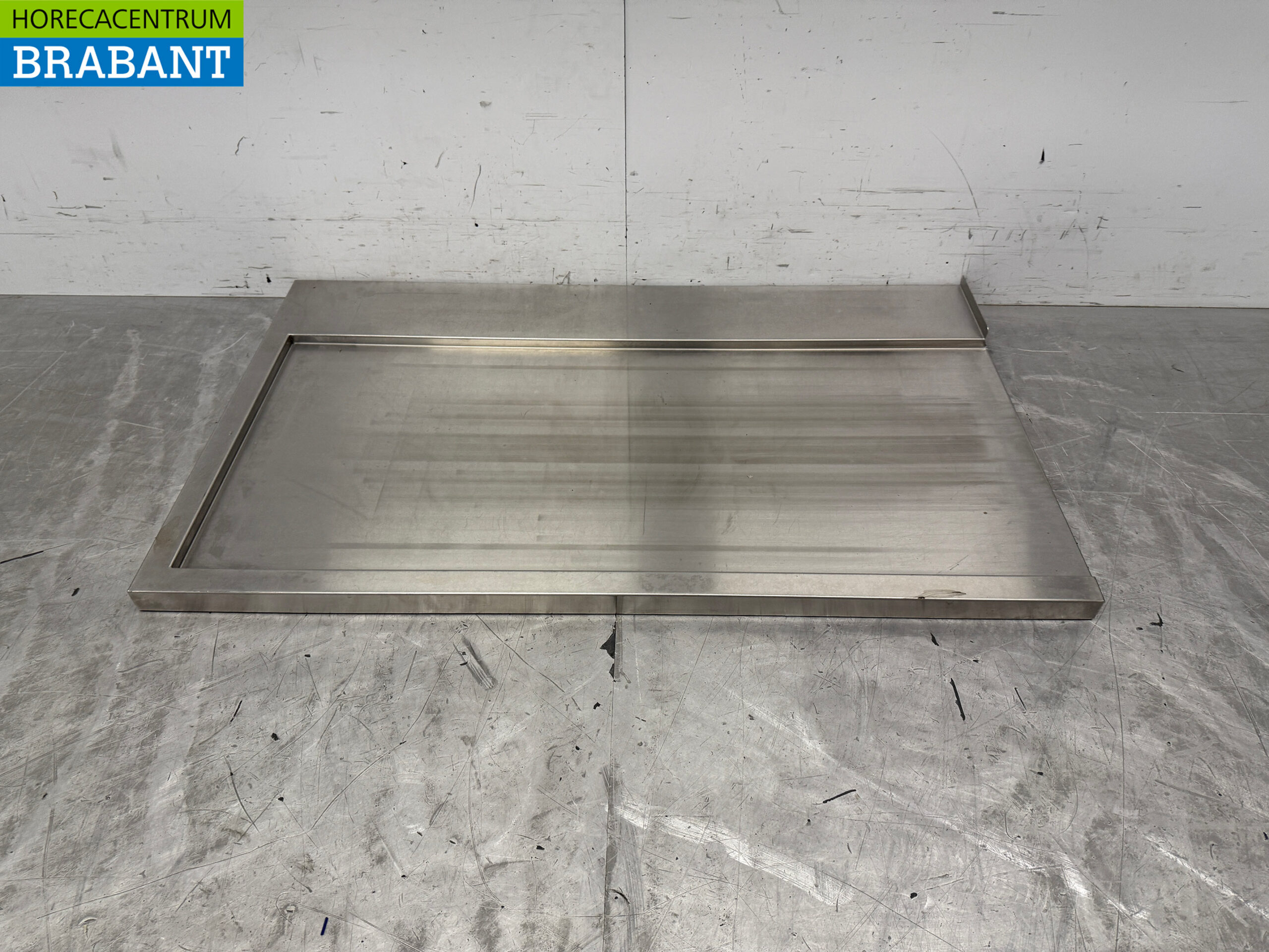 Egouttoir en acier inoxydable pour lave-vaisselle à tiroir 120 x 72 cm Horeca