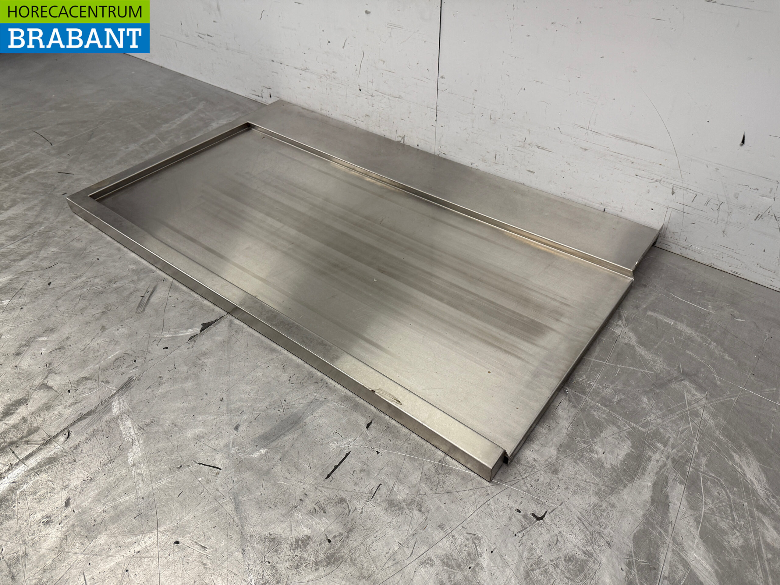 Egouttoir en acier inoxydable pour lave-vaisselle à tiroir 120 x 72 cm Horeca – Image 2