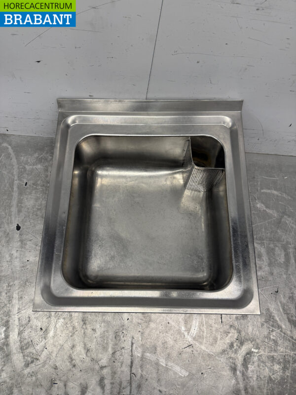 Evier en acier inoxydable 75 x 80 cm Horeca – Image 4