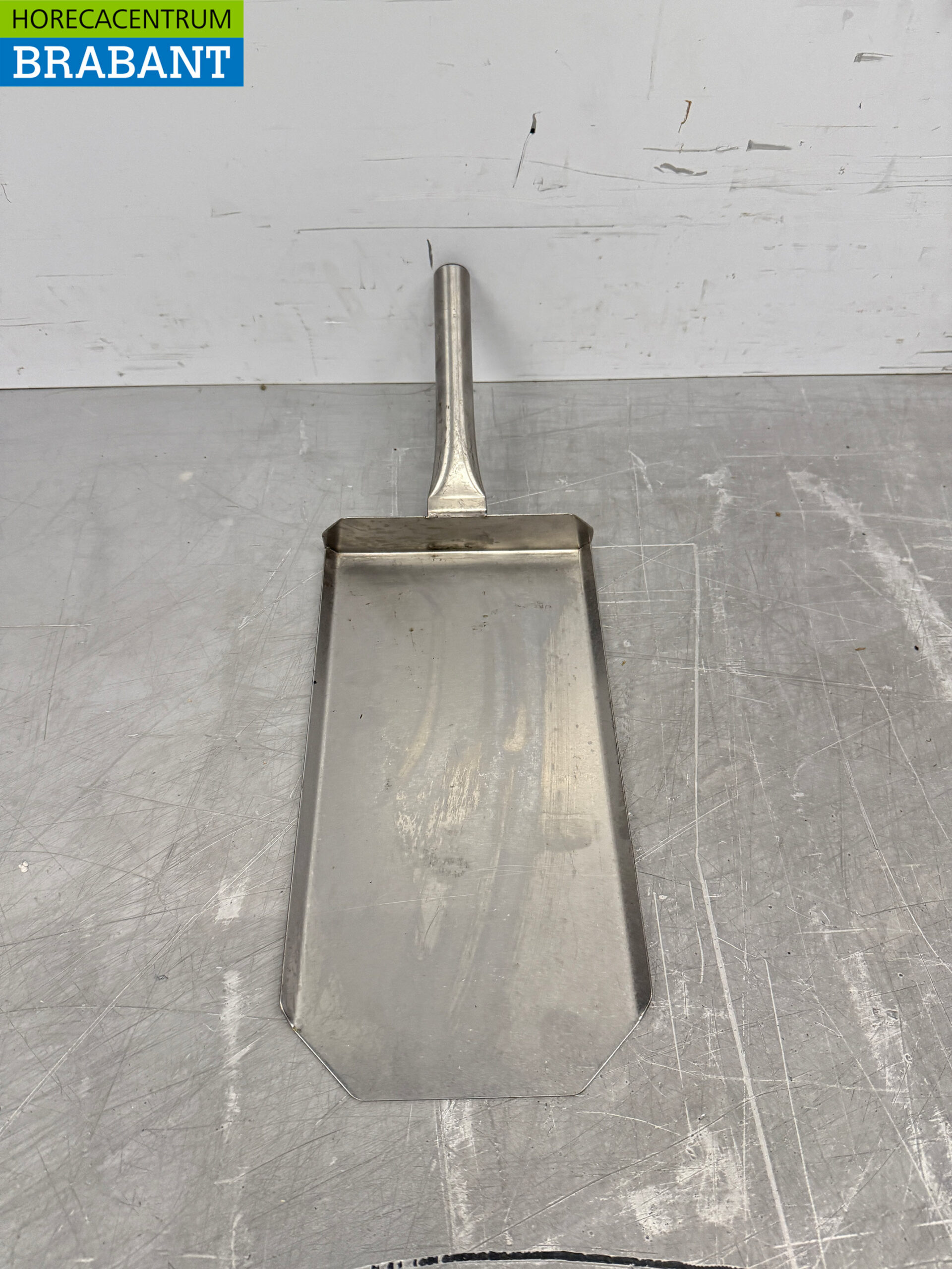 Spatule en acier inoxydable Spatule pour four 17,5 x 32,5 cm Horeca