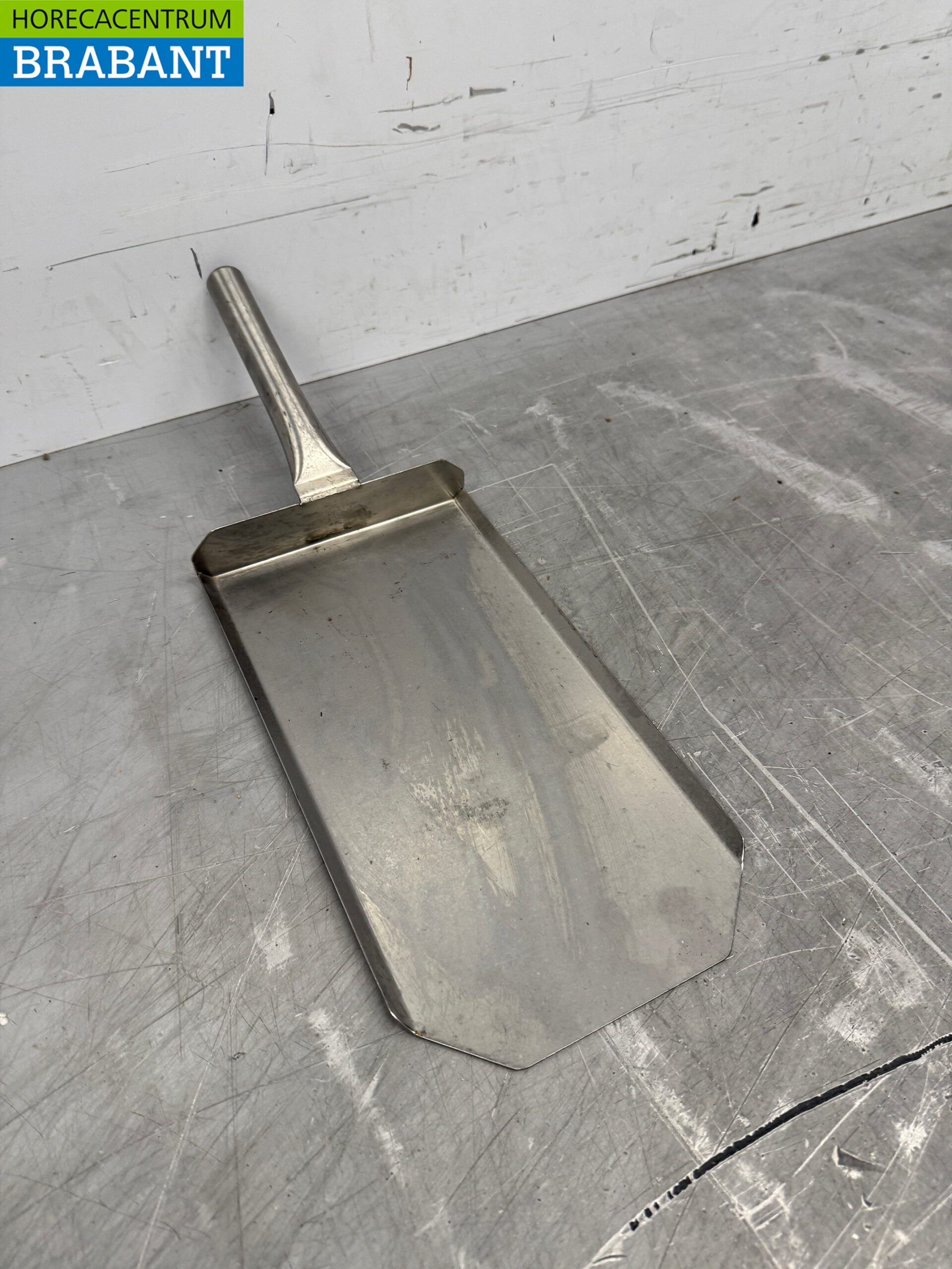 Spatule en acier inoxydable Spatule pour four 17,5 x 32,5 cm Horeca – Image 3