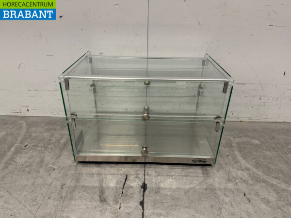 Combisteel Glass Top Cabinet 50 litres Horeca