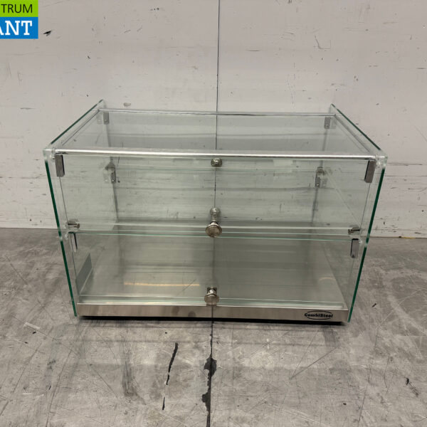 Combisteel Glass Top Cabinet 50 litres Horeca