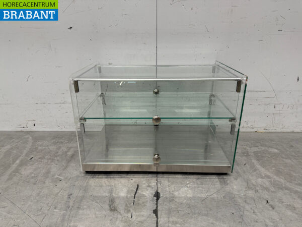 Combisteel Glass Top Cabinet 50 litres Horeca