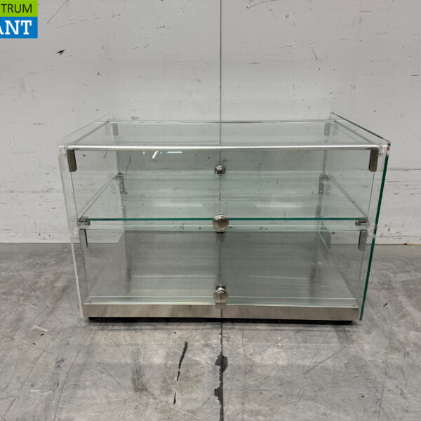 Combisteel Glass Top Cabinet 50 litres Horeca