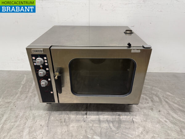 Four mixte Zanussi en acier inoxydable 6 x 1/1 GN 400V Horeca