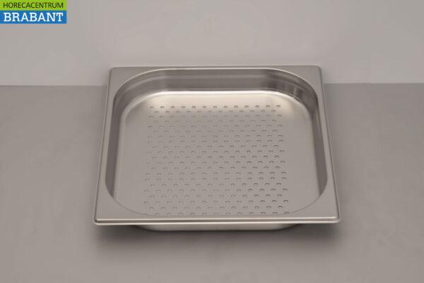 Bac Gastronorm perforé en acier inoxydable Bac GN Bac 2/3 GN Profondeur 40 mm Horeca