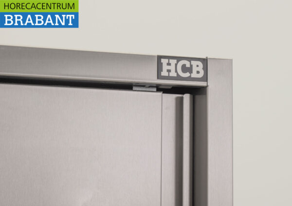 Acier inoxydable HCB Armoire alimentaire Armoire de travail 2 portes coulissantes Premium-line 120 cm Restauration – Image 6