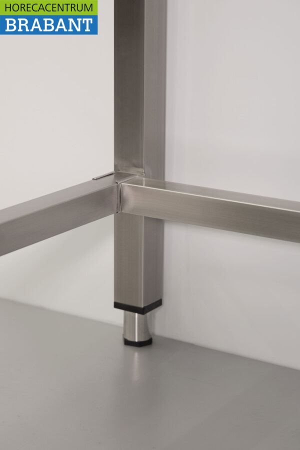 Table de travail en acier inoxydable Basic-line 160 x 70 x 85 cm Restauration – Image 8