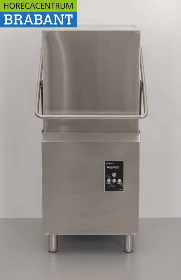 Lave-vaisselle coulissant Asber Profi-line en acier inoxydable avec pompe de vidange et pompes à savon 400V Horeca