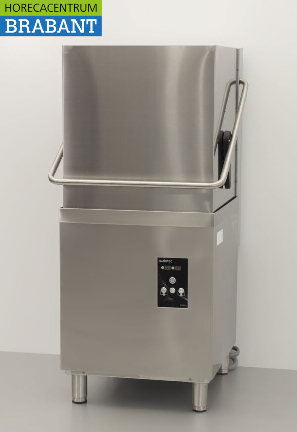 Lave-vaisselle coulissant Asber Profi-line en acier inoxydable avec pompe de vidange et pompes à savon 400V Horeca – Image 2