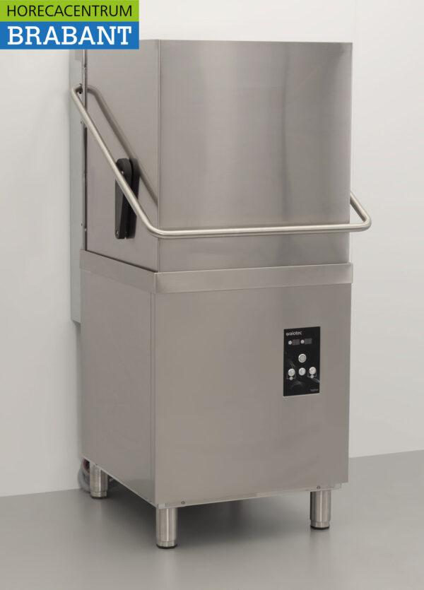 Lave-vaisselle coulissant Asber Profi-line en acier inoxydable avec pompe de vidange et pompes à savon 400V Horeca – Image 3