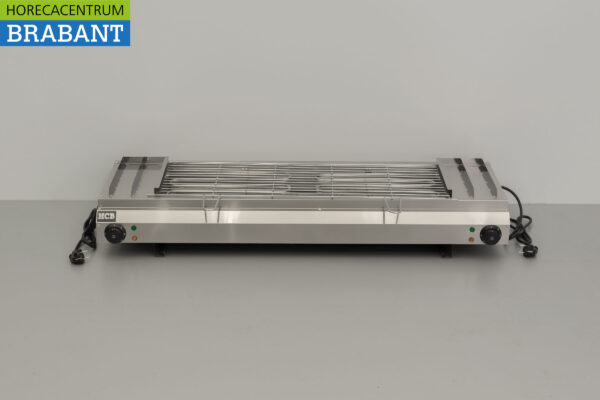 Acier inoxydable Gril Sategrill Gril barbecue Gril à eau 110 cm 2 x 230V Horeca